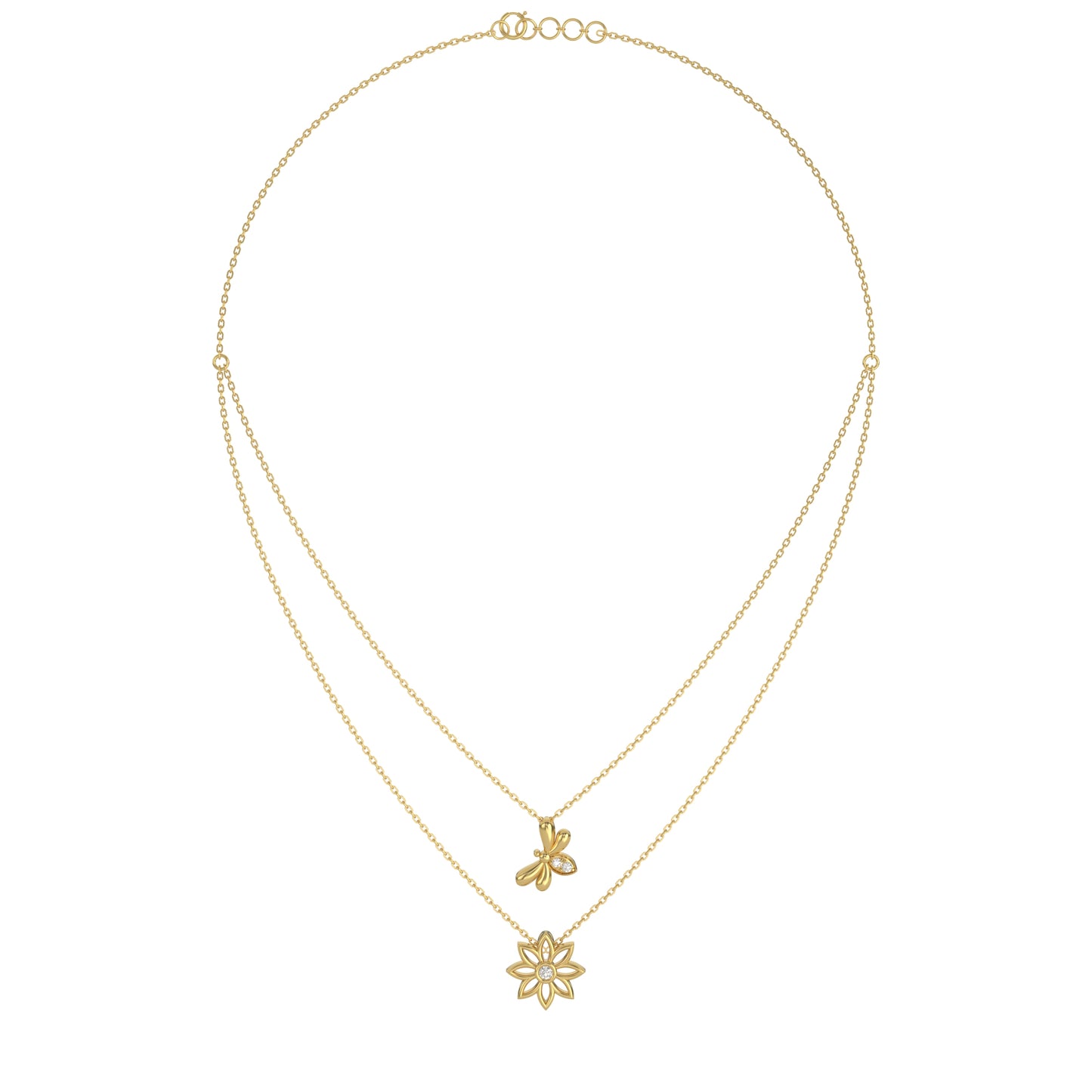 Love Treasure Diamond Necklace