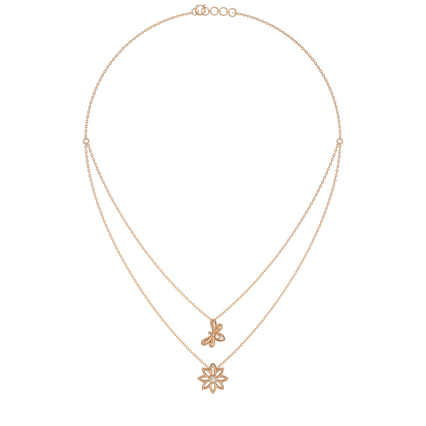 Love Treasure Diamond Necklace