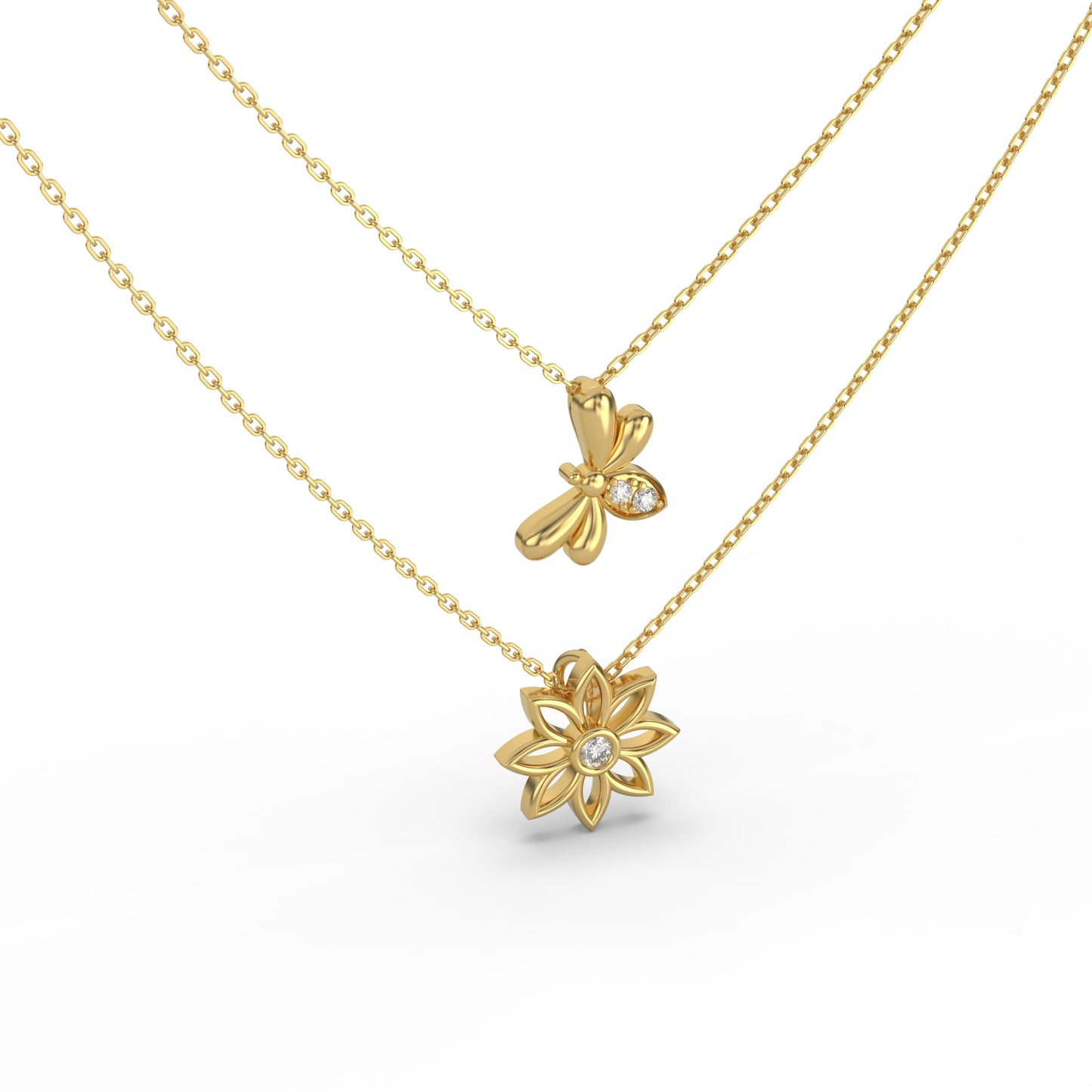 Love Treasure Diamond Necklace
