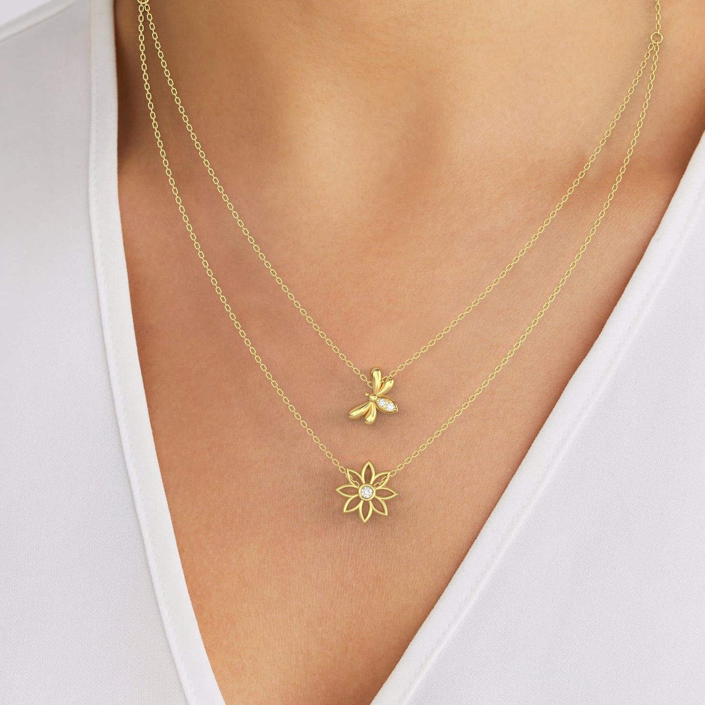 Love Treasure Diamond Necklace
