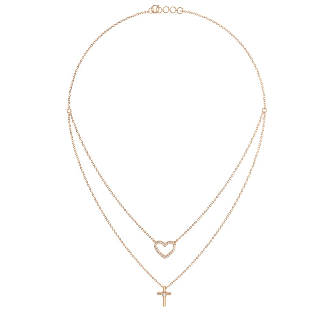 Cross Diamond Pendant