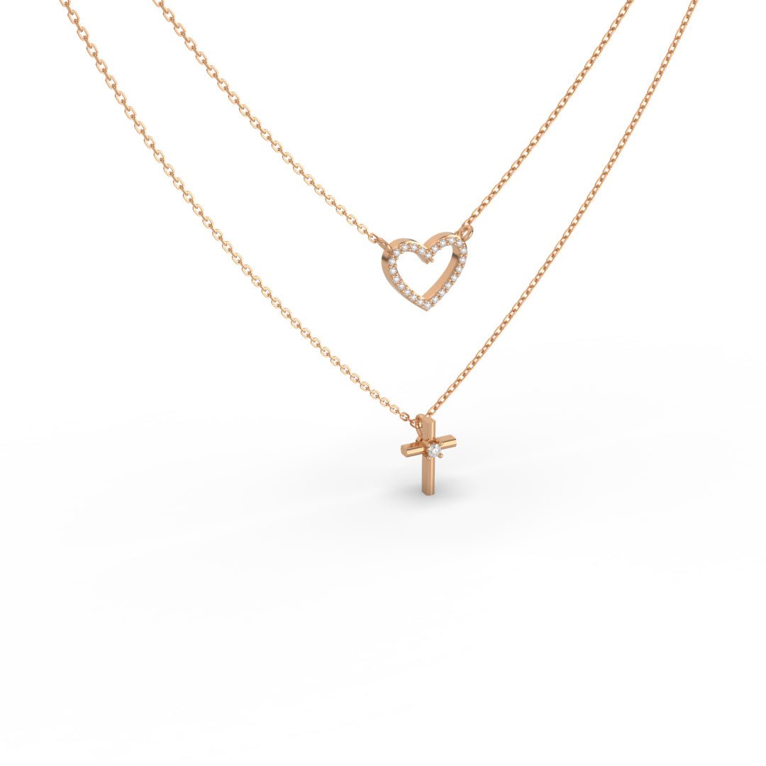 Cross Diamond Pendant
