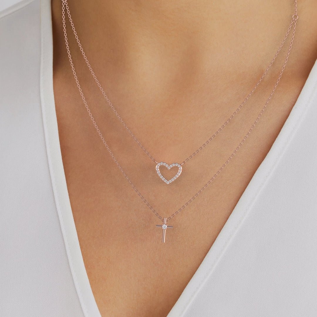 Cross Diamond Pendant