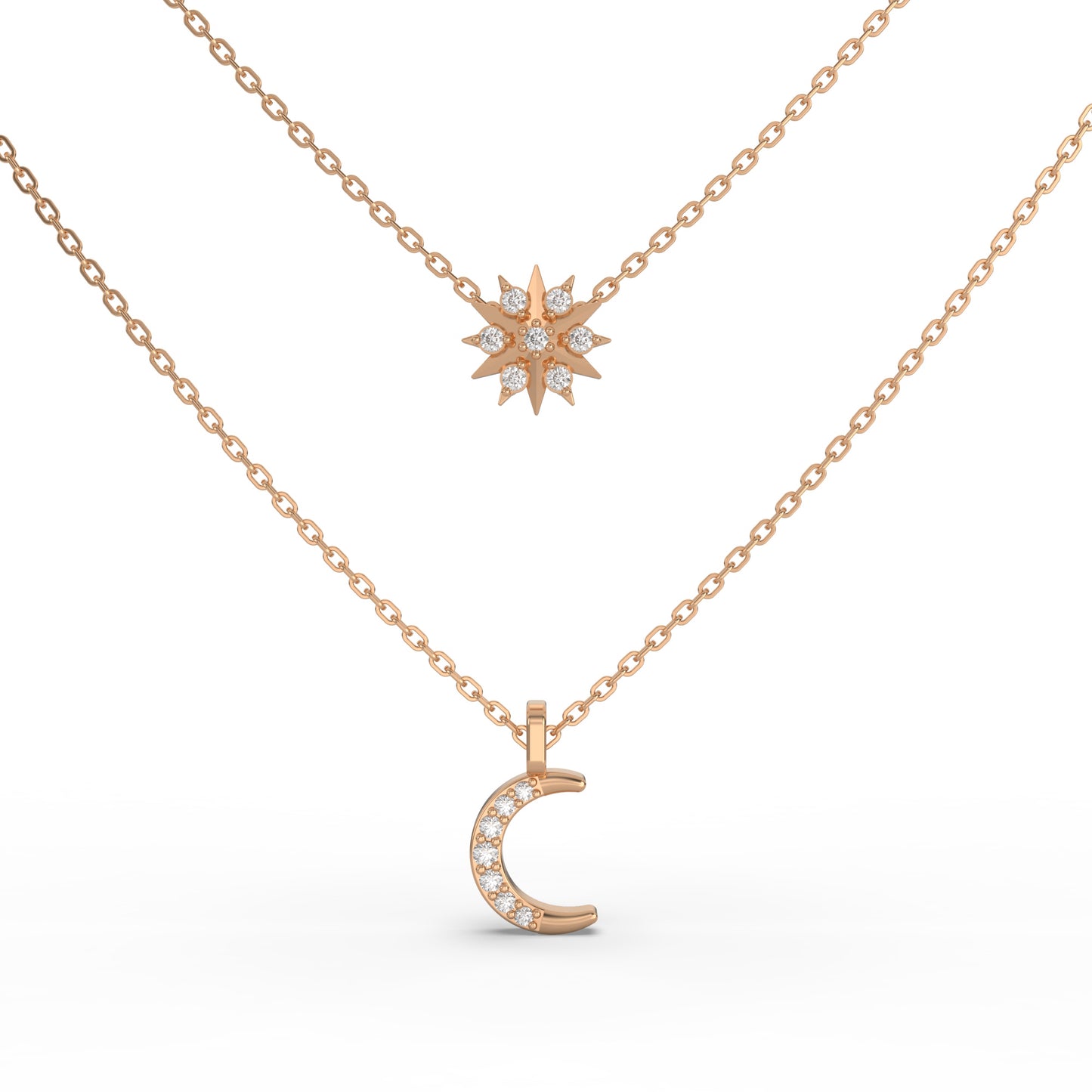 Star Diamond Necklace
