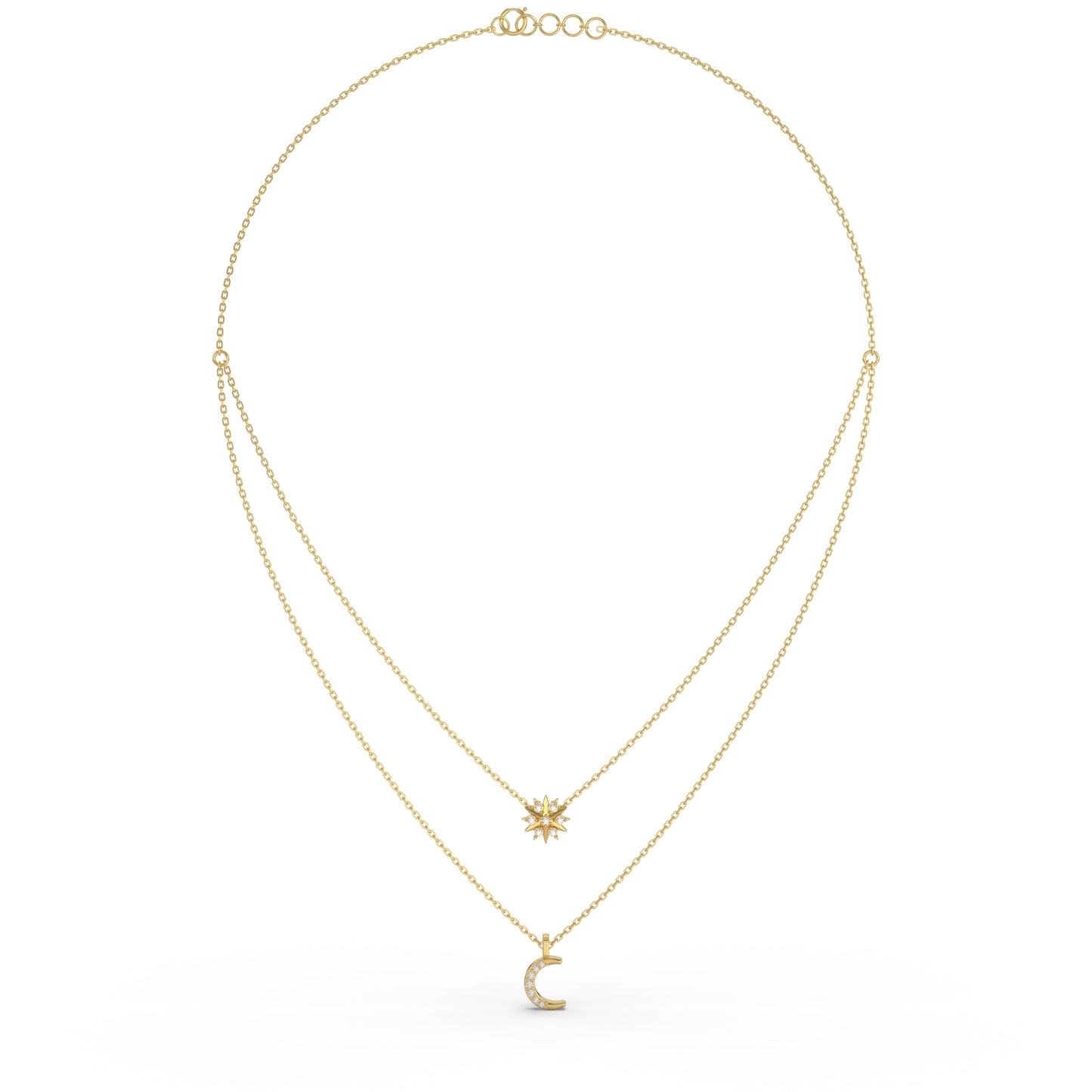 Star Diamond Necklace