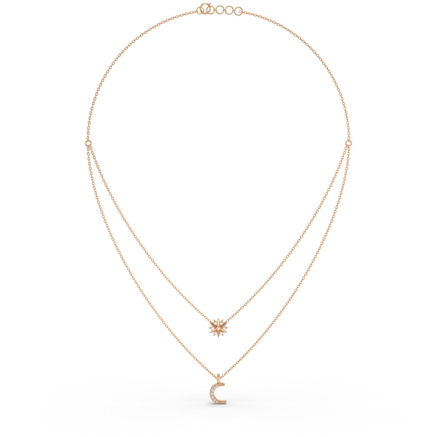 Star Diamond Necklace