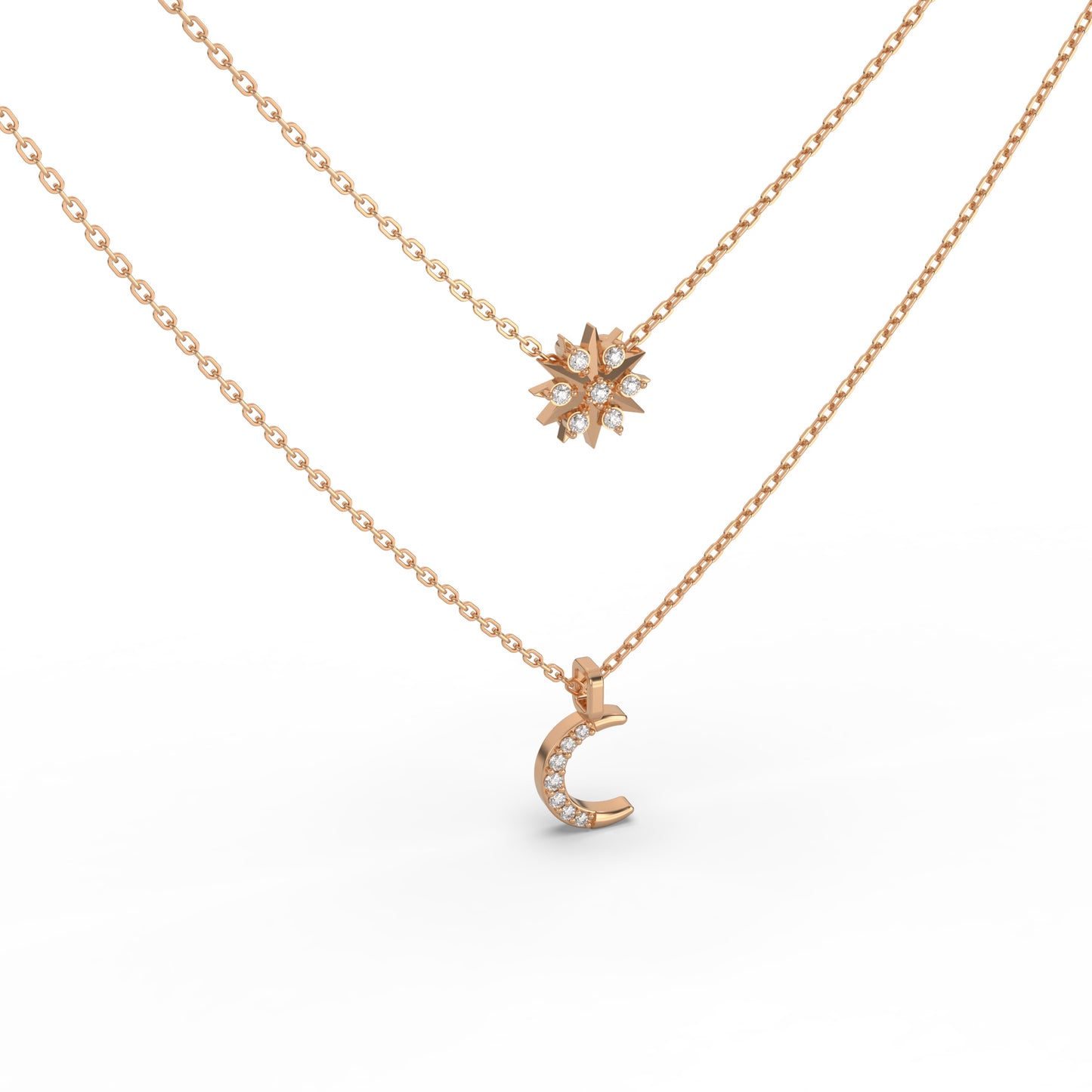 Star Diamond Necklace