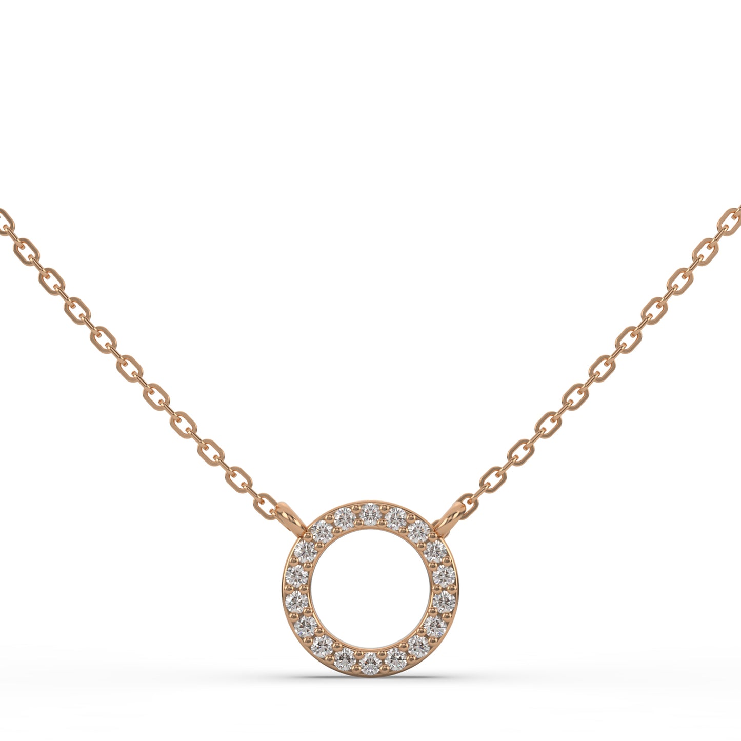 Circle Pendant Necklace