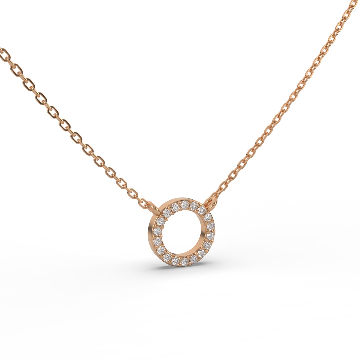 Circle Pendant Necklace