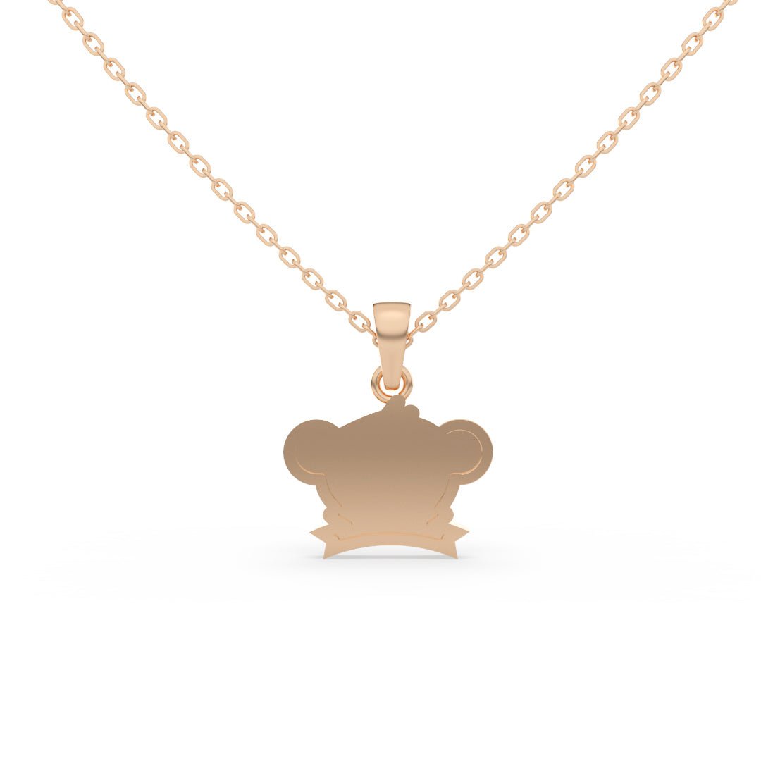 Blue Blast Gold Pendent