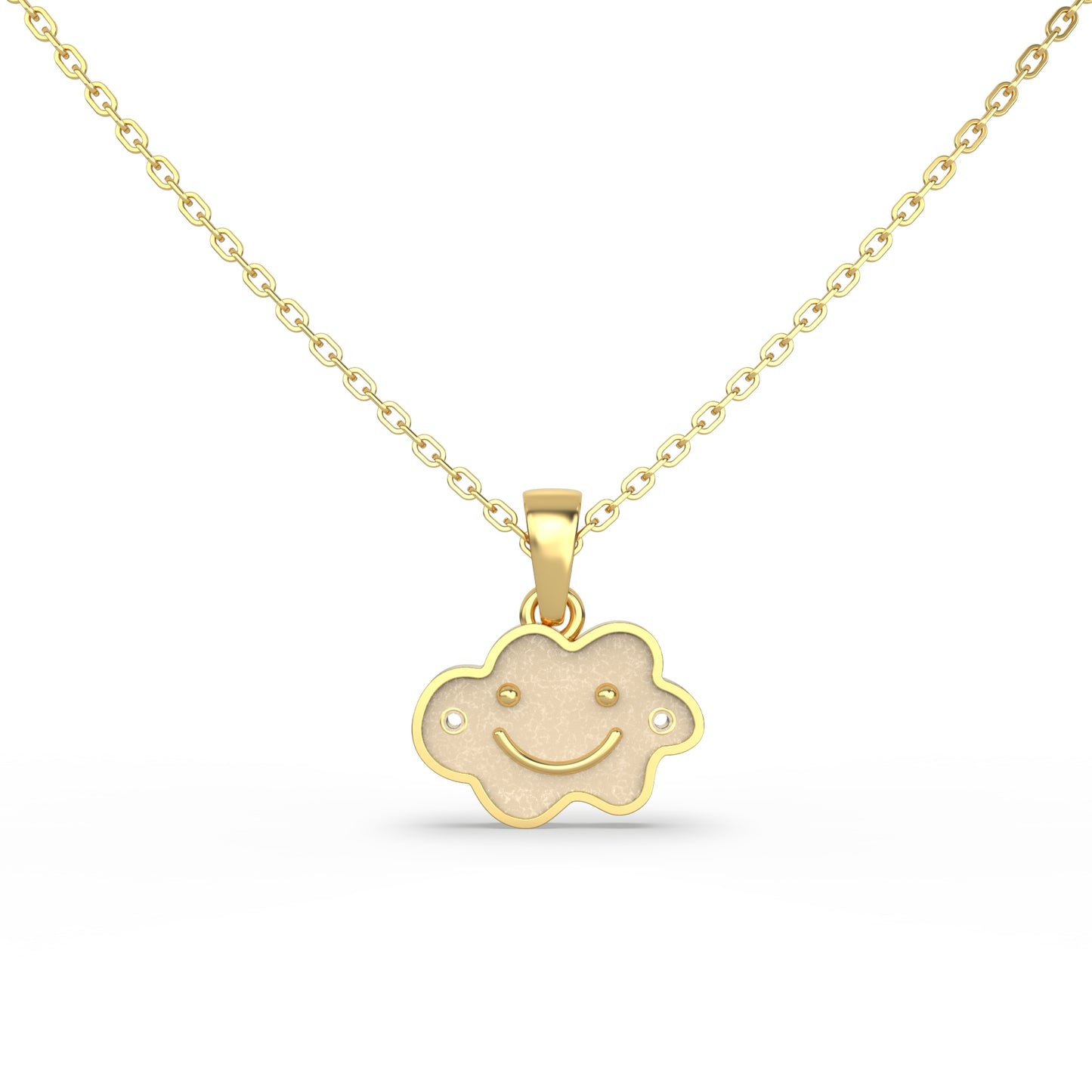 Angel Cloud Gold Pendent