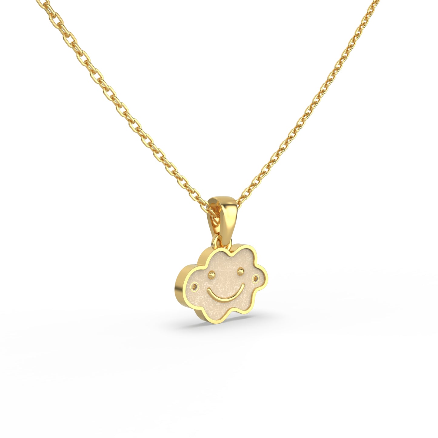 Angel Cloud Gold Pendent