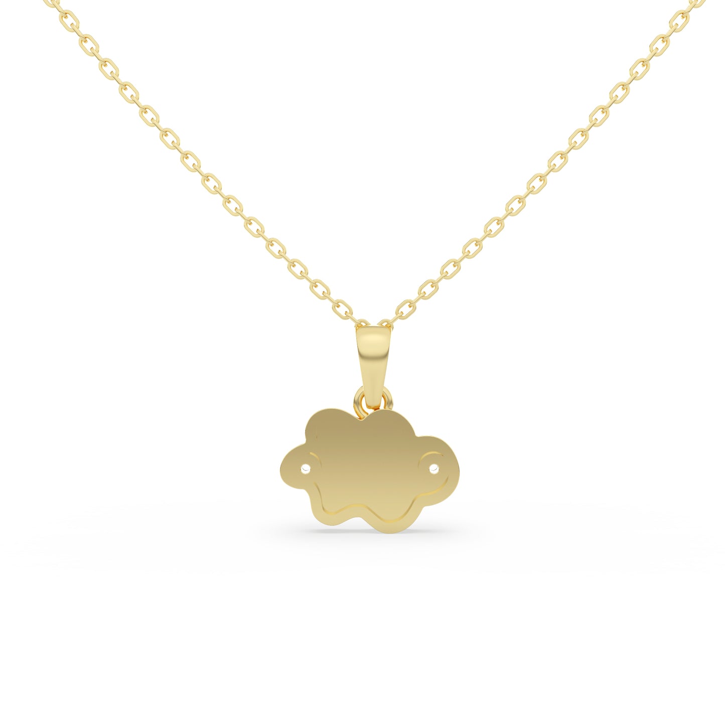 Angel Cloud Gold Pendent