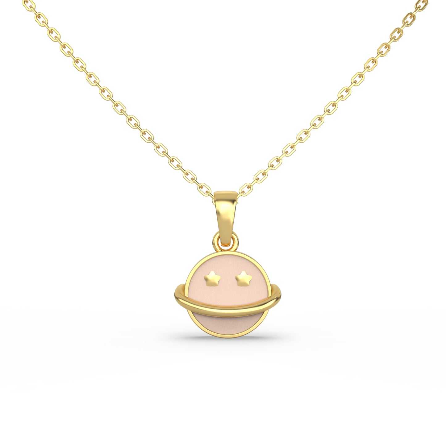 Cosmic Charm Gold Pendent