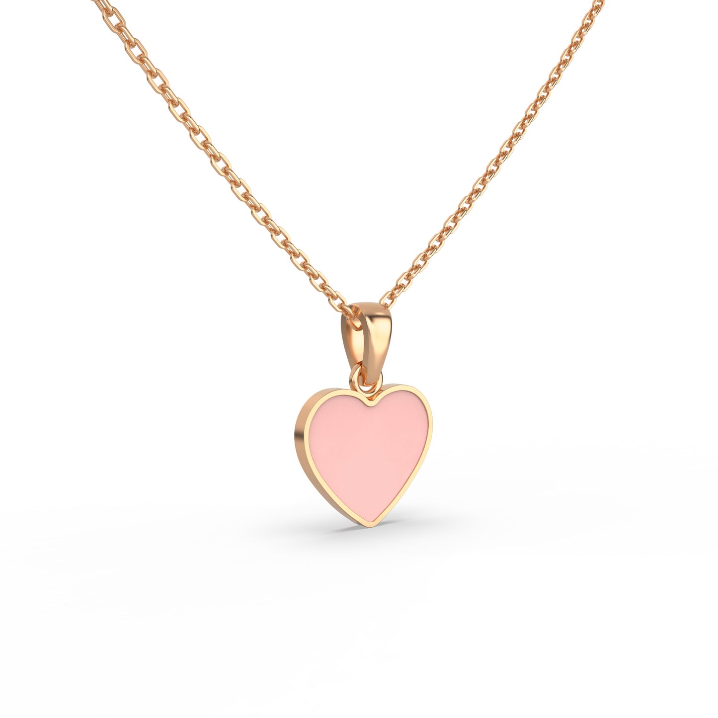 Pink Delight Gold Pendent