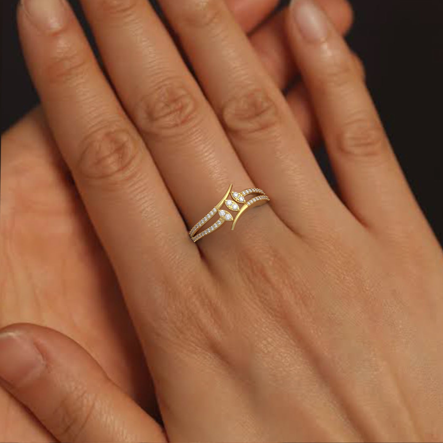 Tanuja Diamond Ring
