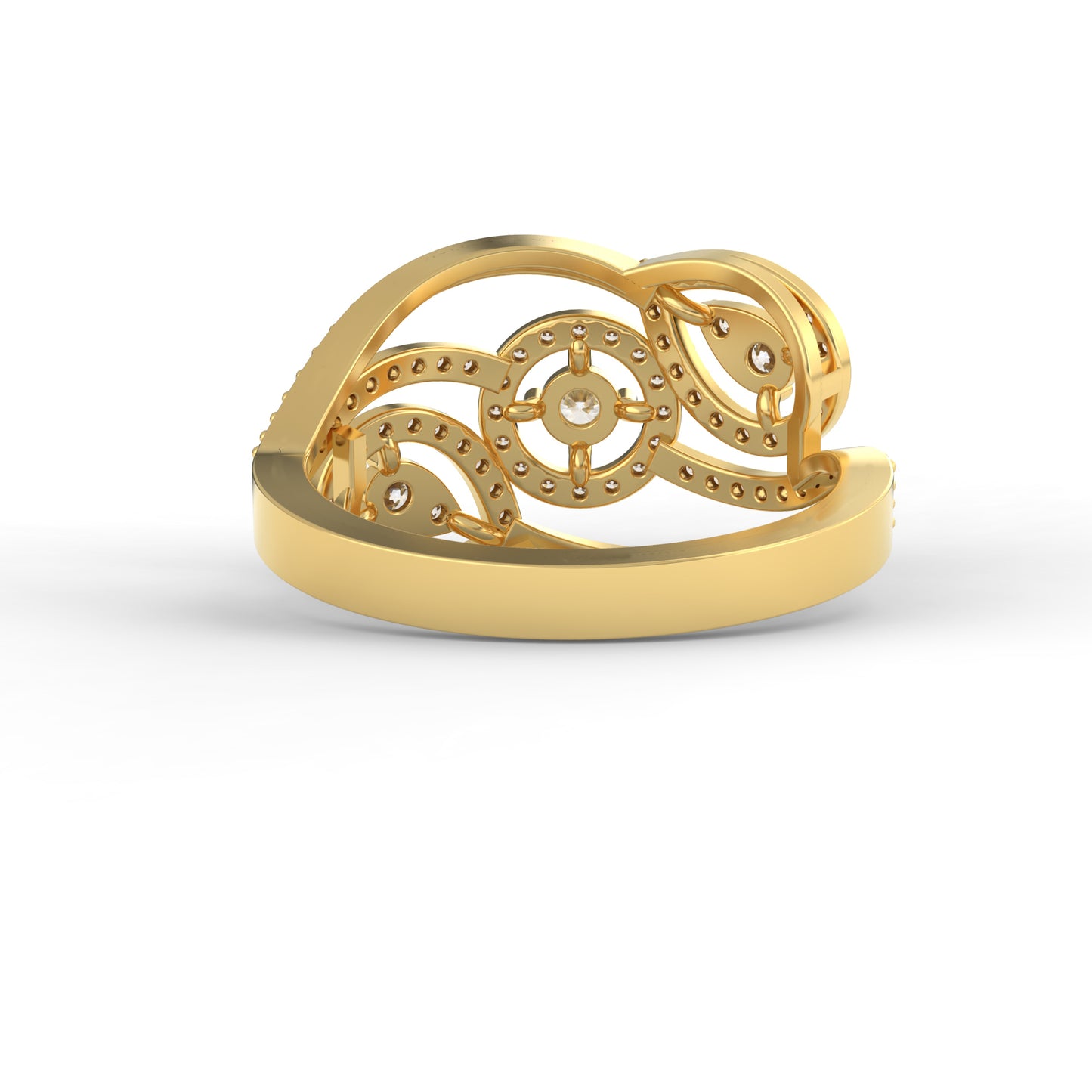 Crown Diamond Ring