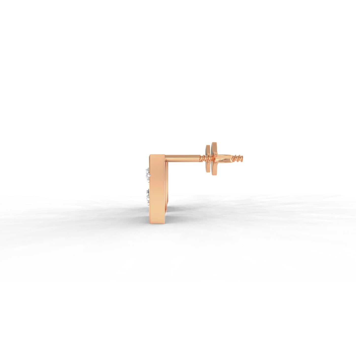 Gleaming Diamond Earring