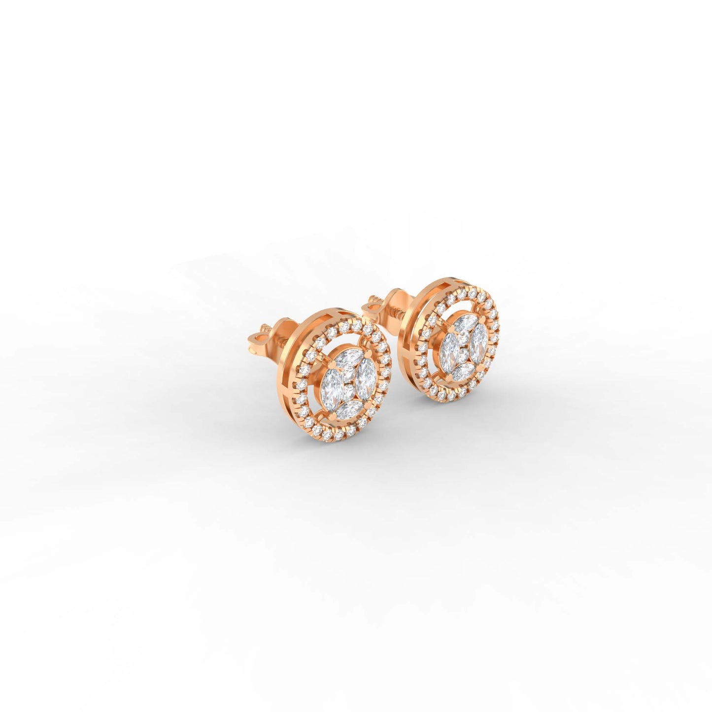 Circle Of Life Diamond Earring