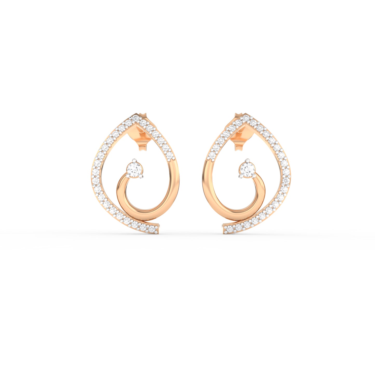 Trendy Diamond Earring