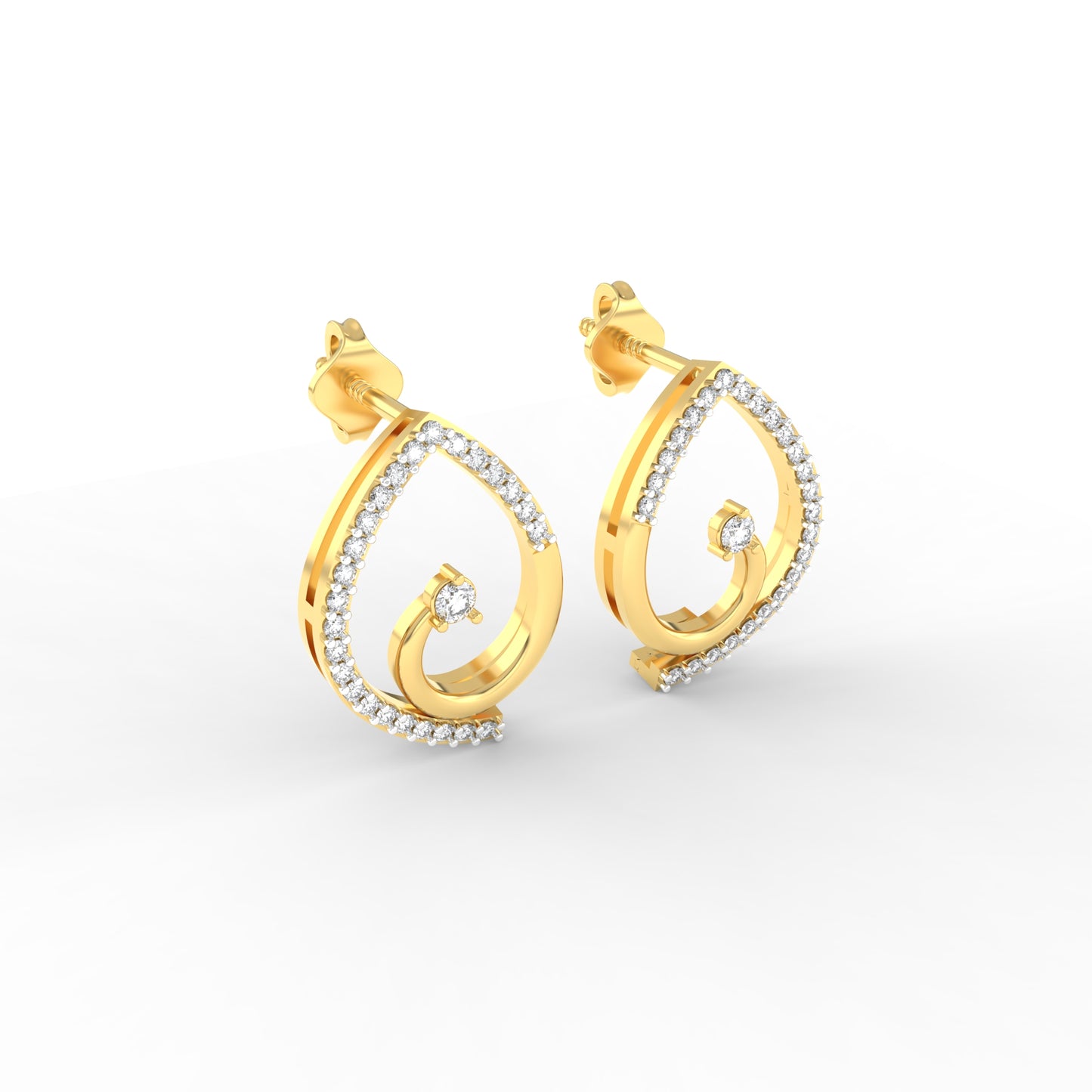 Trendy Diamond Earring