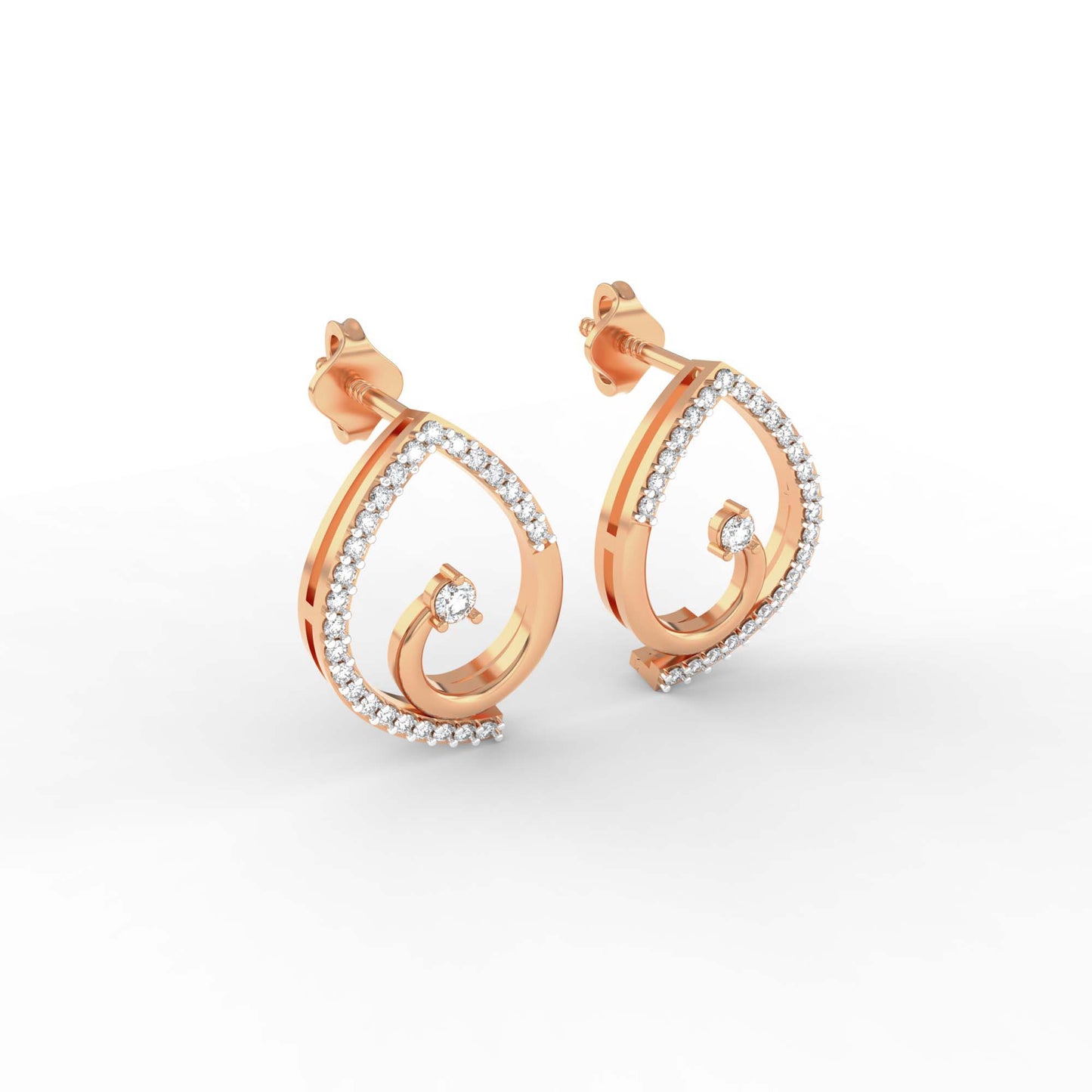 Trendy Diamond Earring