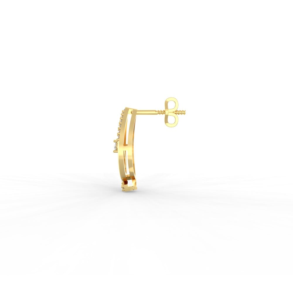 Trendy Diamond Earring