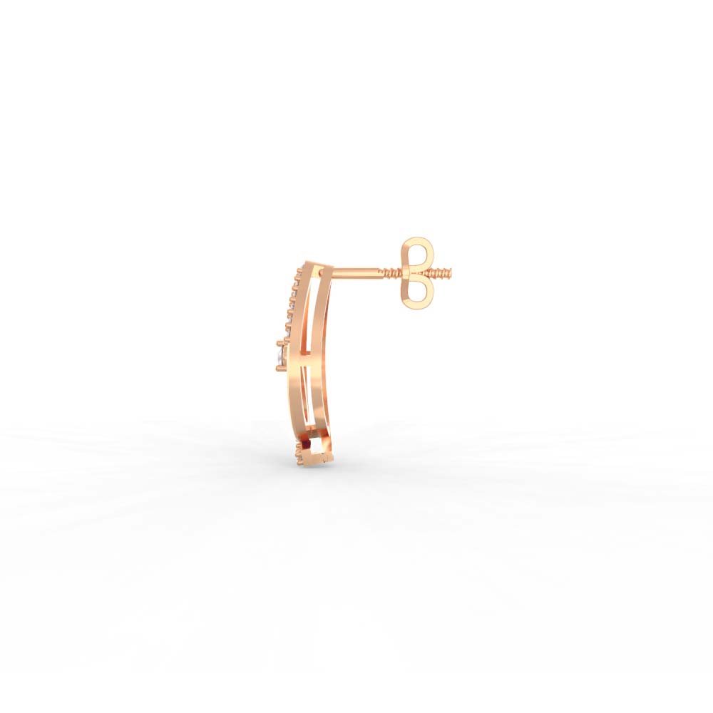 Trendy Diamond Earring