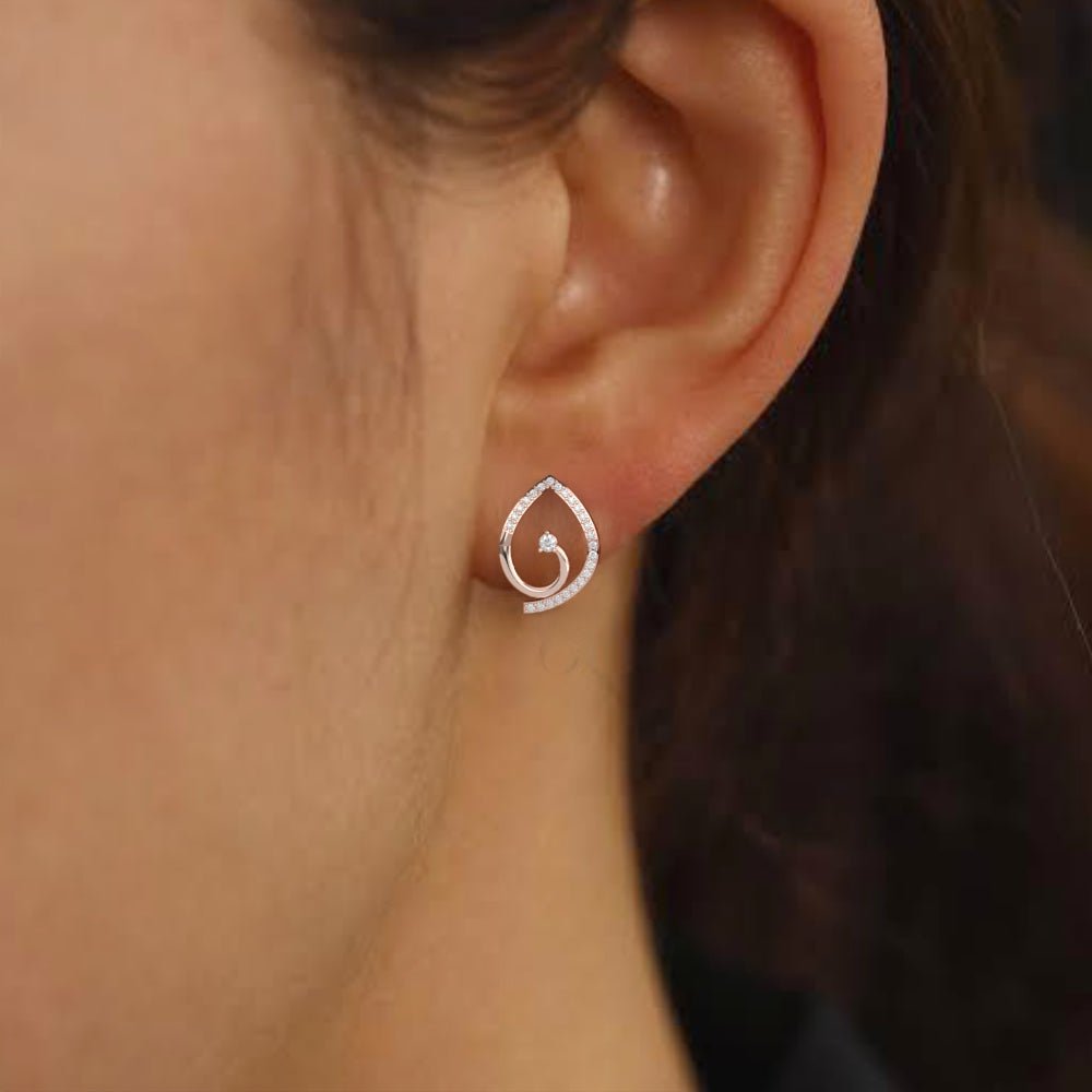 Trendy Diamond Earring