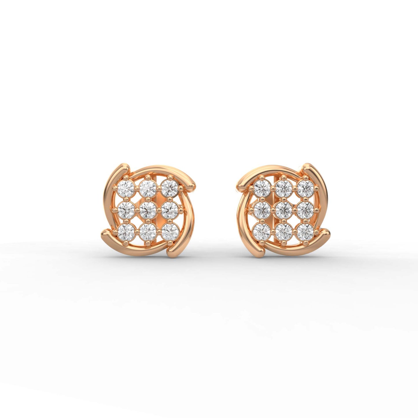 Winsome Diamond Earring