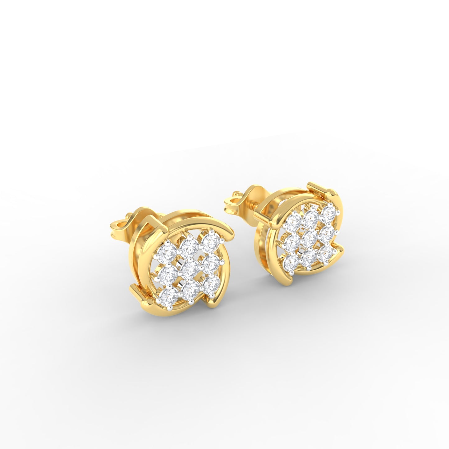 Winsome Diamond Earring