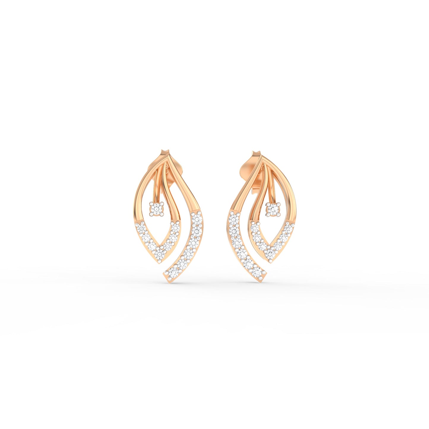Trendy Elegance Diamond Earring