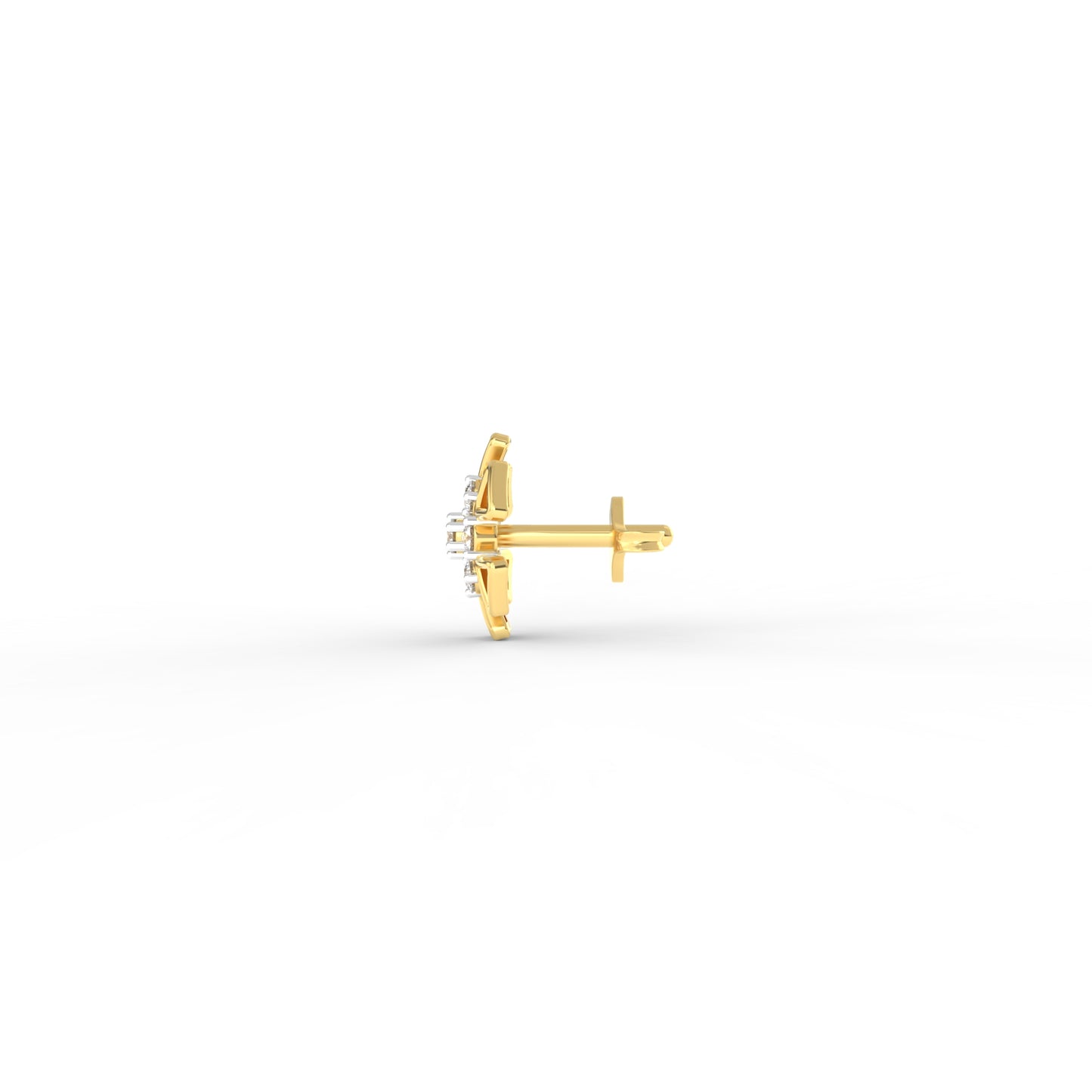 Funky Diamond Earring