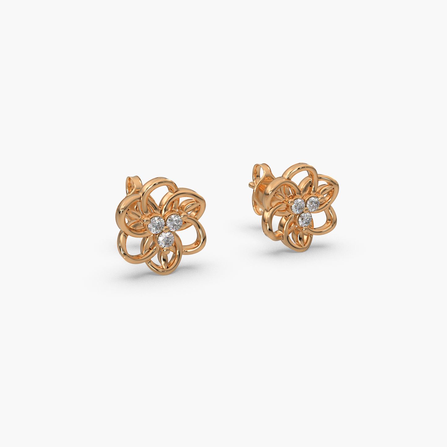 Luminary Luxe Diamond Stud Earrings