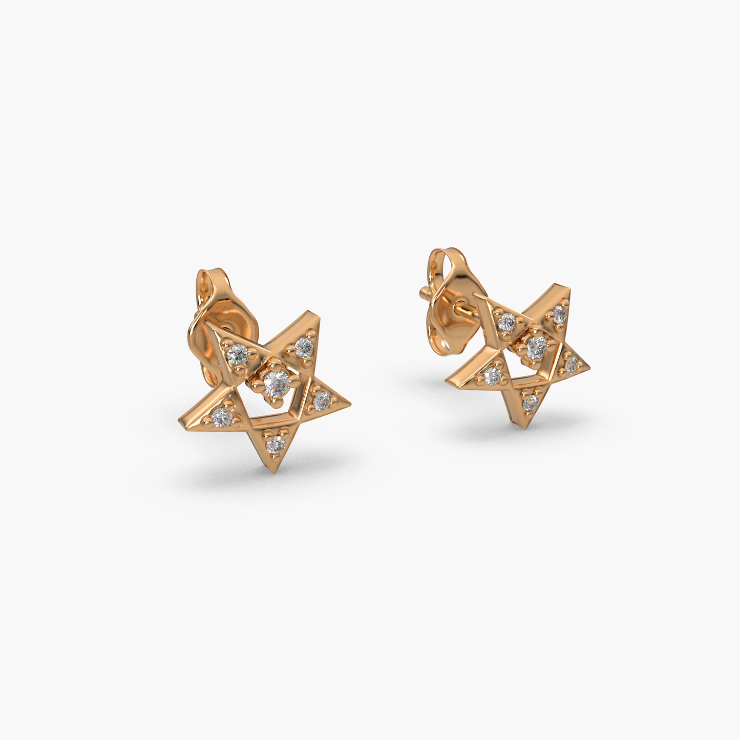 Phoenix Flare Diamond Studs
