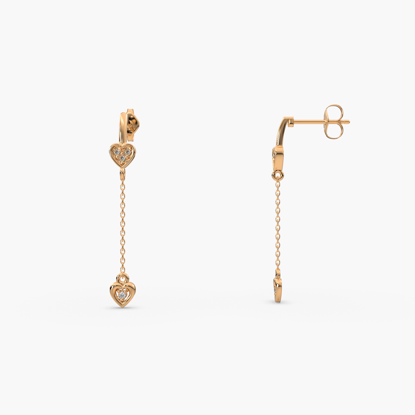 Charisma Crest Diamond Earrings