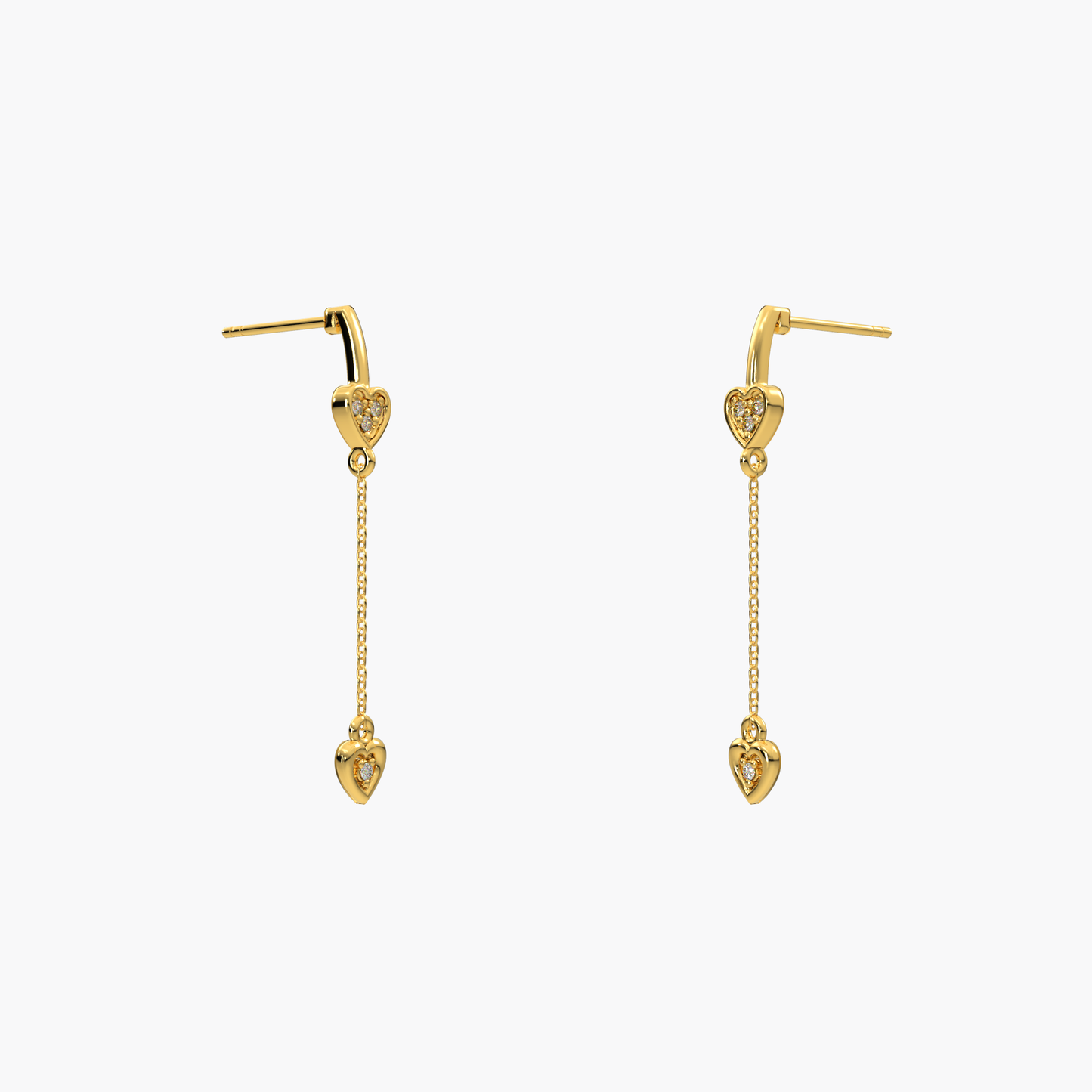Charisma Crest Diamond Earrings