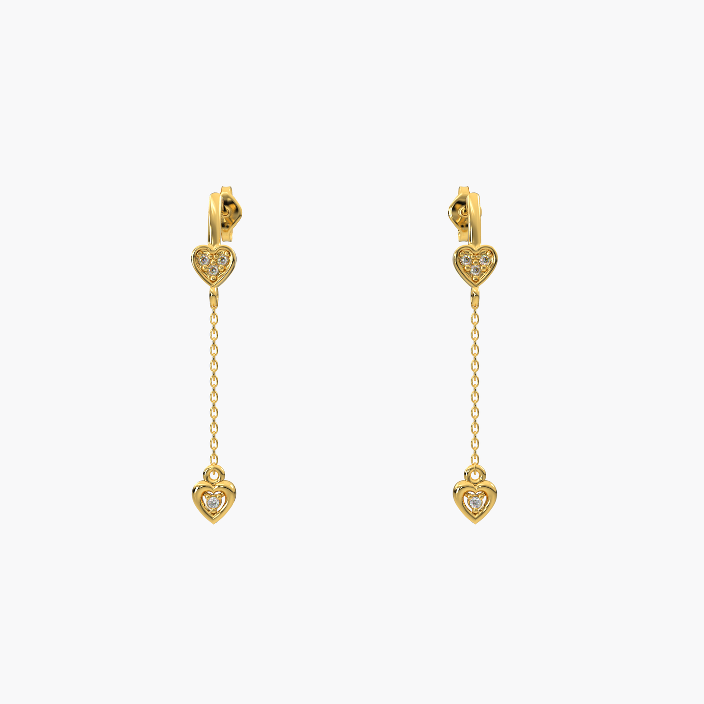 Charisma Crest Diamond Earrings