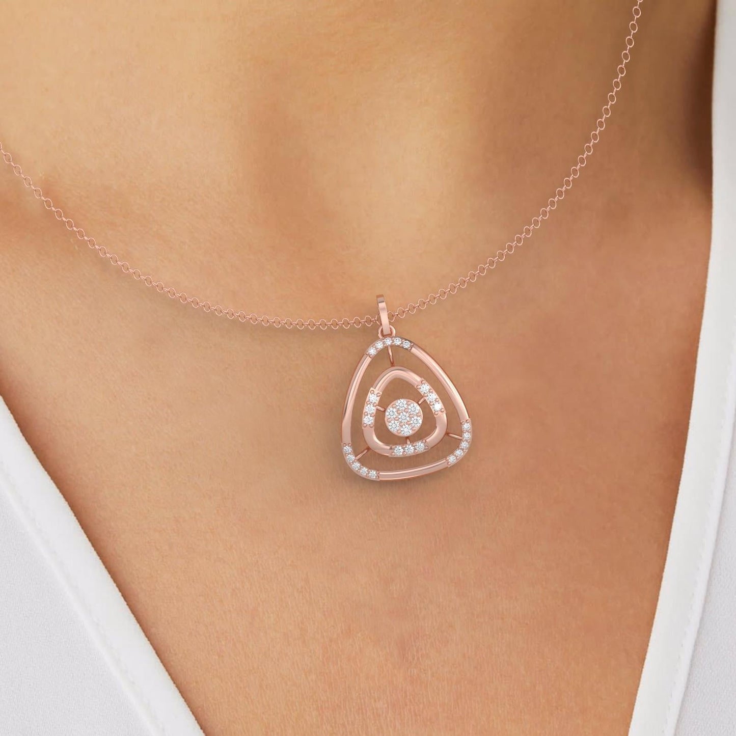 Ethereal Vibe Diamond Pendant