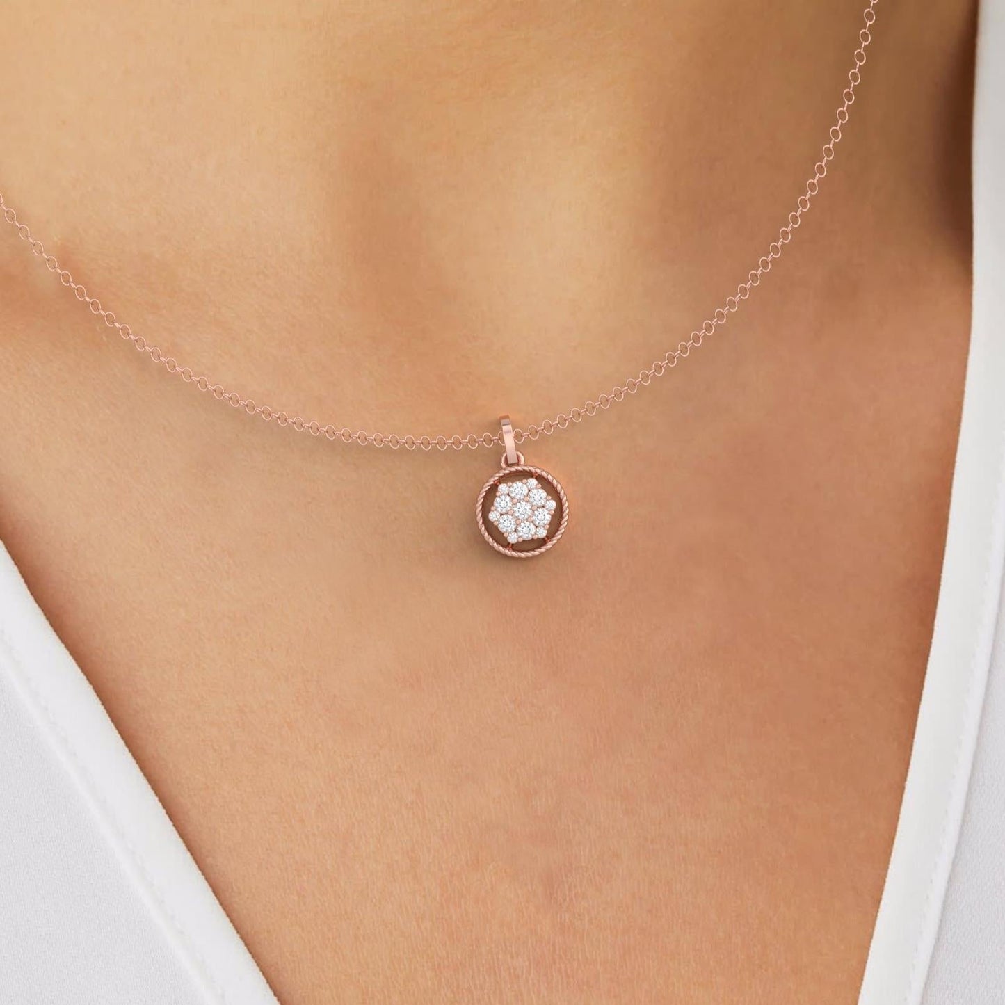 Maryjane Diamond Pendant