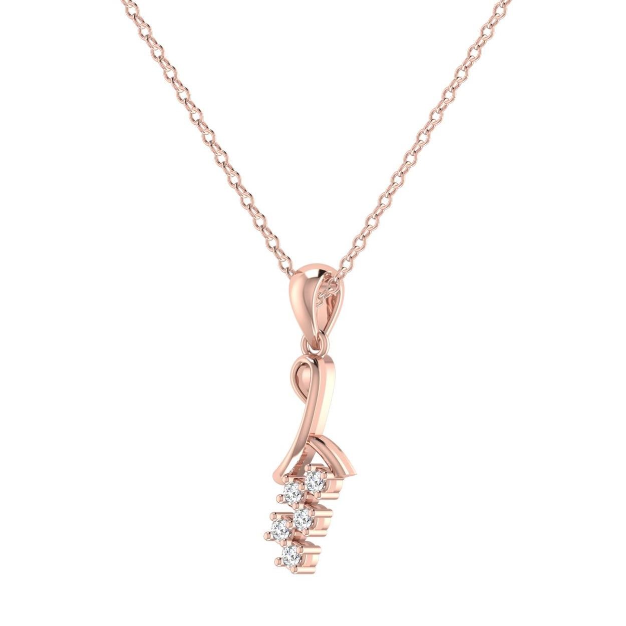 In Vogue Diamond Pendant