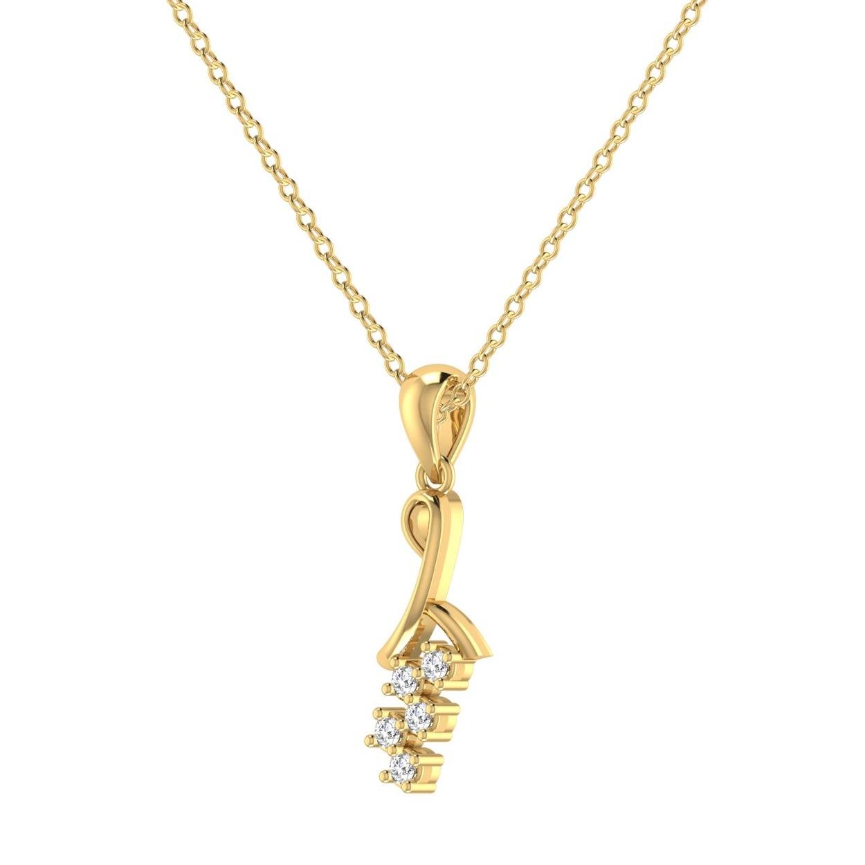 In Vogue Diamond Pendant