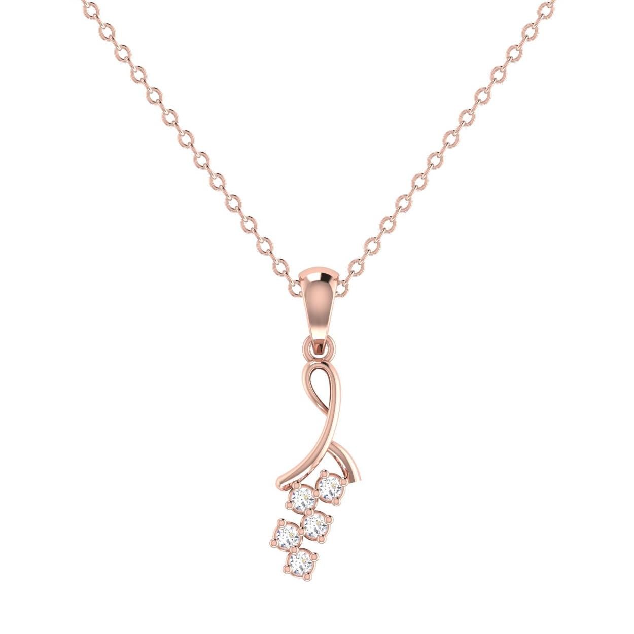 In Vogue Diamond Pendant