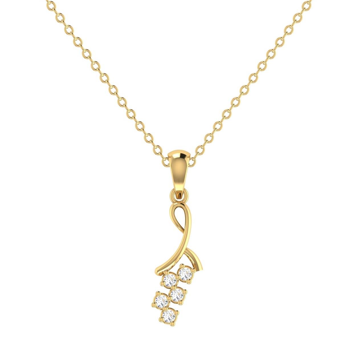 In Vogue Diamond Pendant