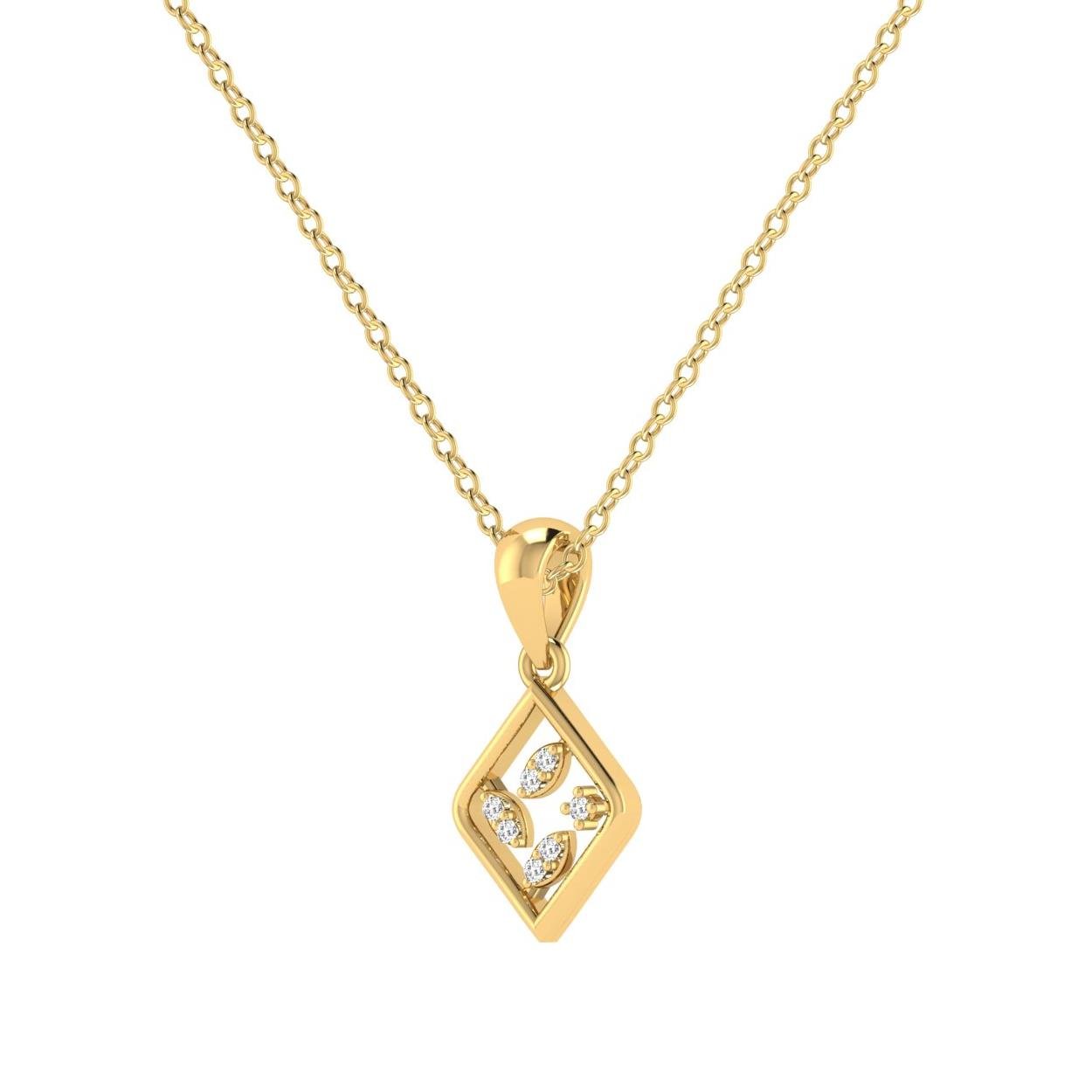 Pretty Orb Diamond Pendant