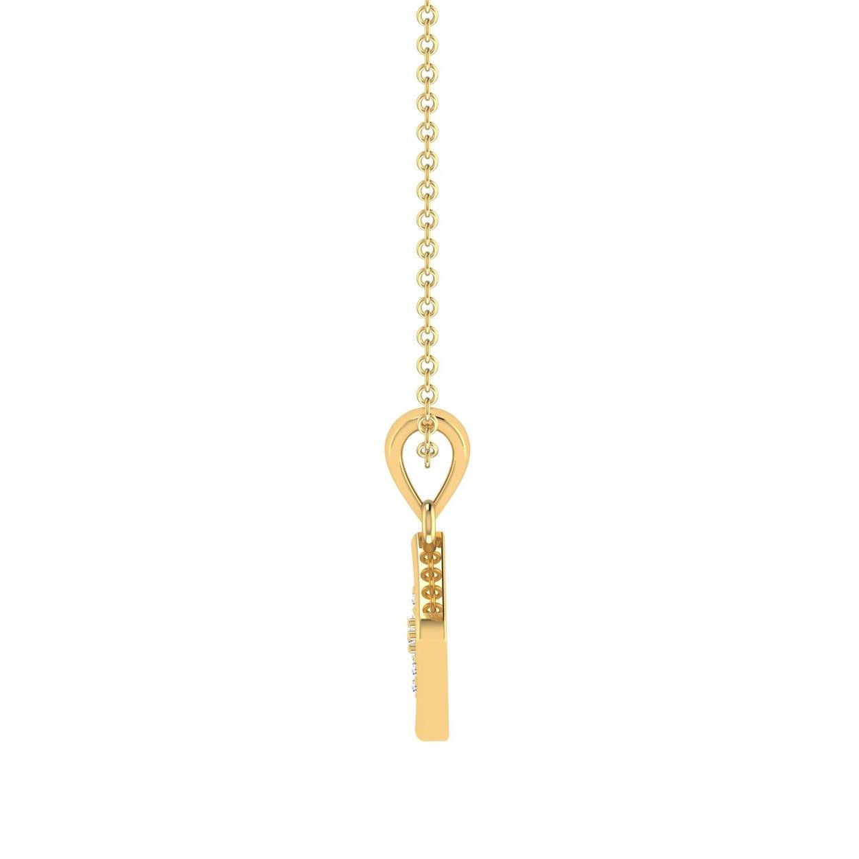 Pretty Orb Diamond Pendant