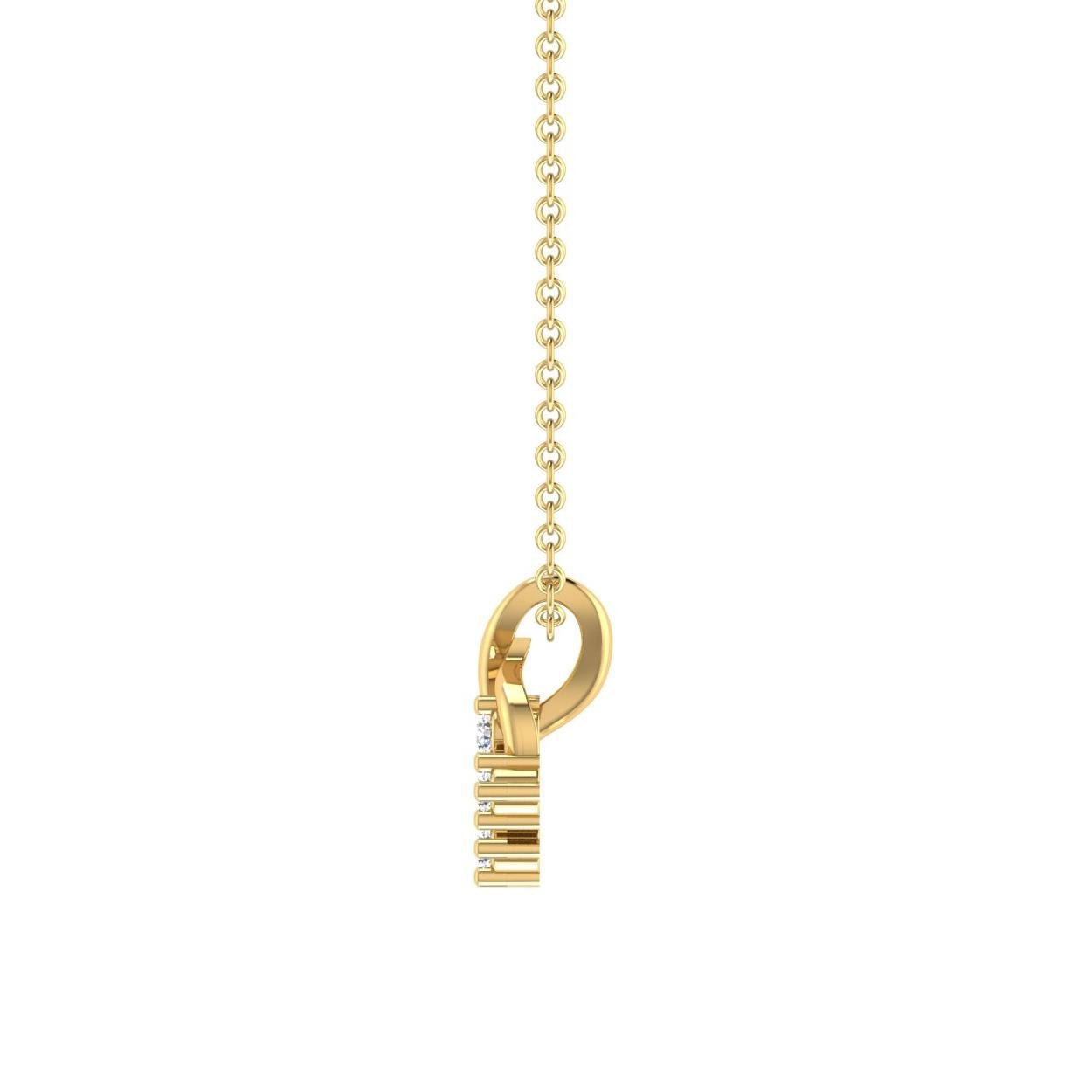 Classic Five Diamond Pendant