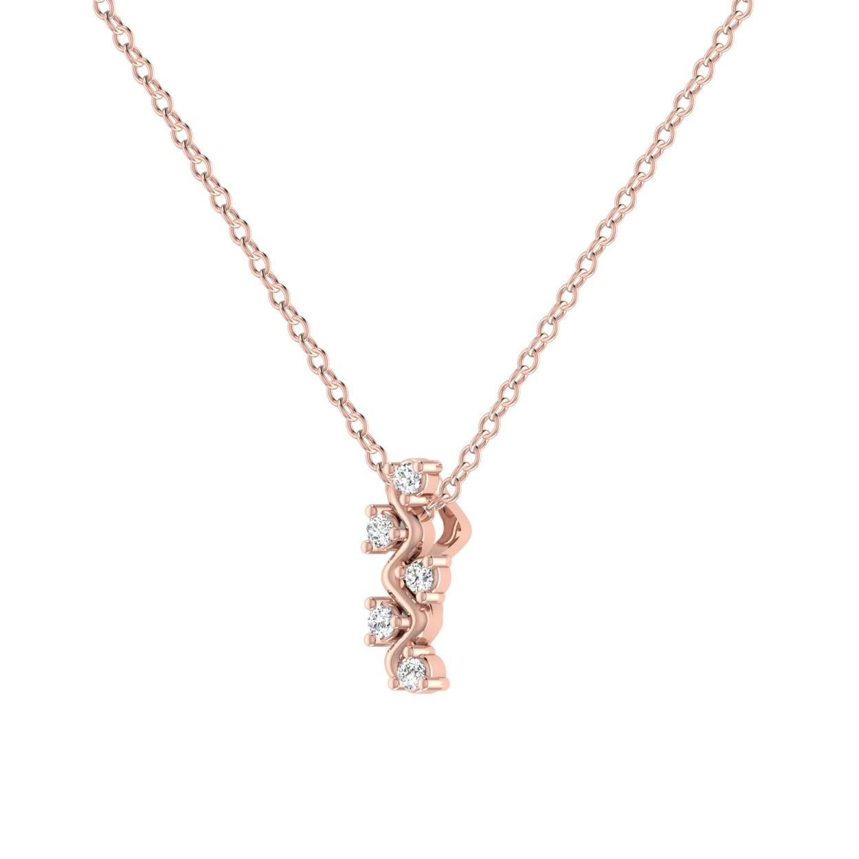 Fusion Fervor Diamond Pendant