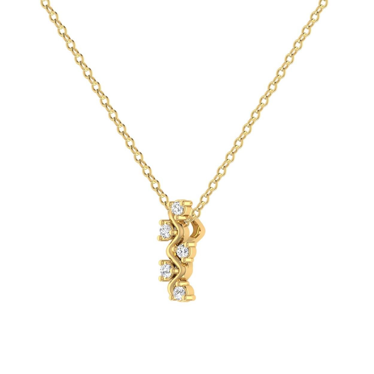 Fusion Fervor Diamond Pendant
