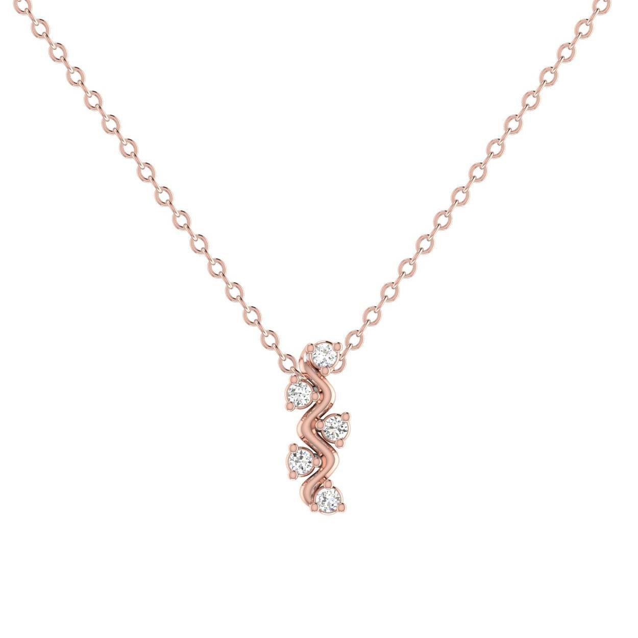 Fusion Fervor Diamond Pendant